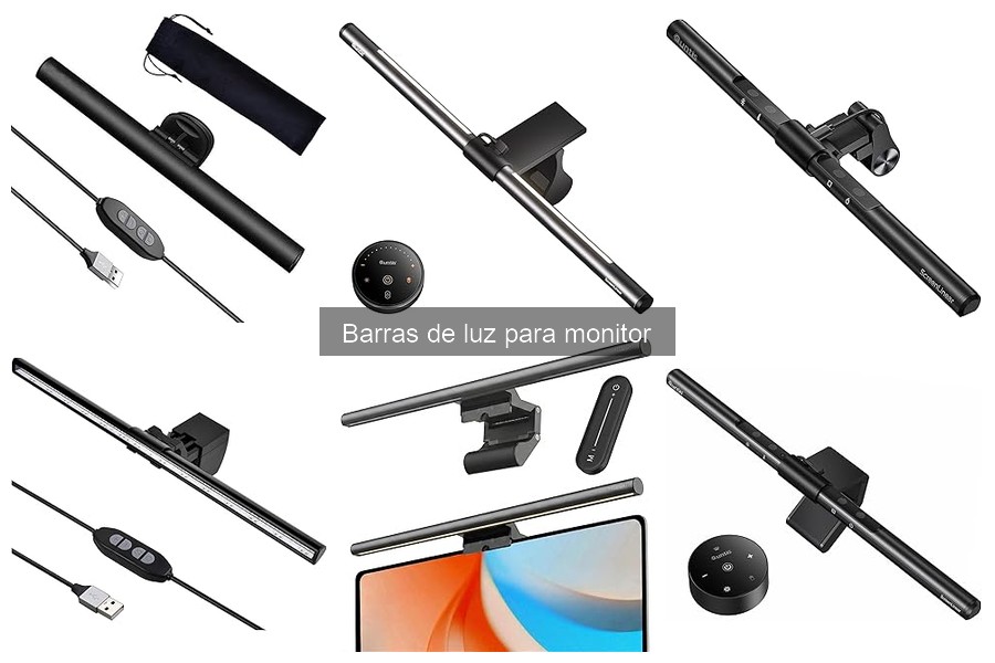 ¿Qué es una barra de luz para monitor? Mejora tu ergonomía
