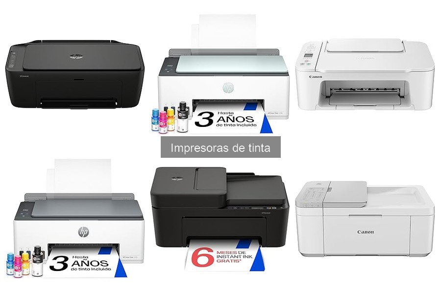 ¿Qué es una impresora de tinta y cómo funciona?