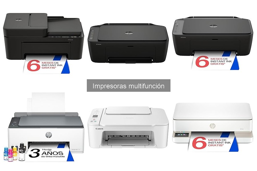 Qué es una impresora multifunción y sus características