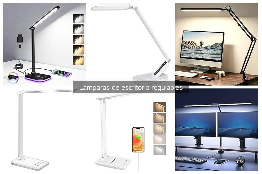 ¿Qué es una lámpara de escritorio regulable? Beneficios y características
