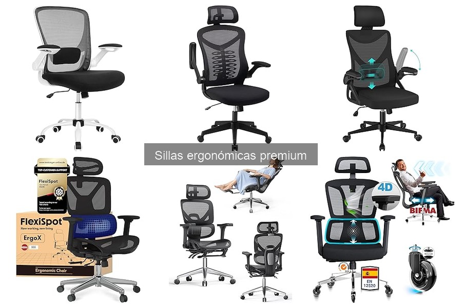 ¿Qué es una silla ergonómica premium? Características y beneficios