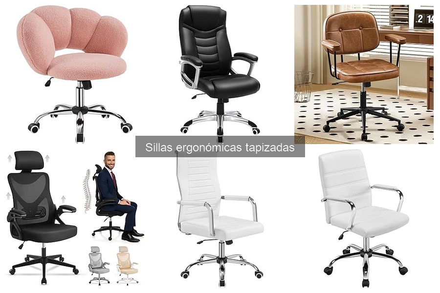 ¿Qué es una silla ergonómica tapizada? Beneficios y características