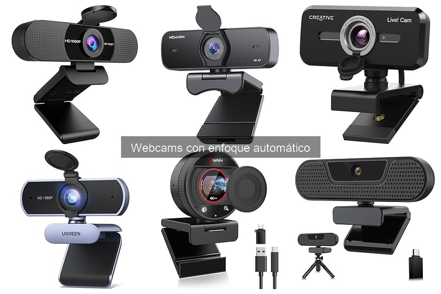 ¿Qué es una webcam con enfoque automático? Definición y características