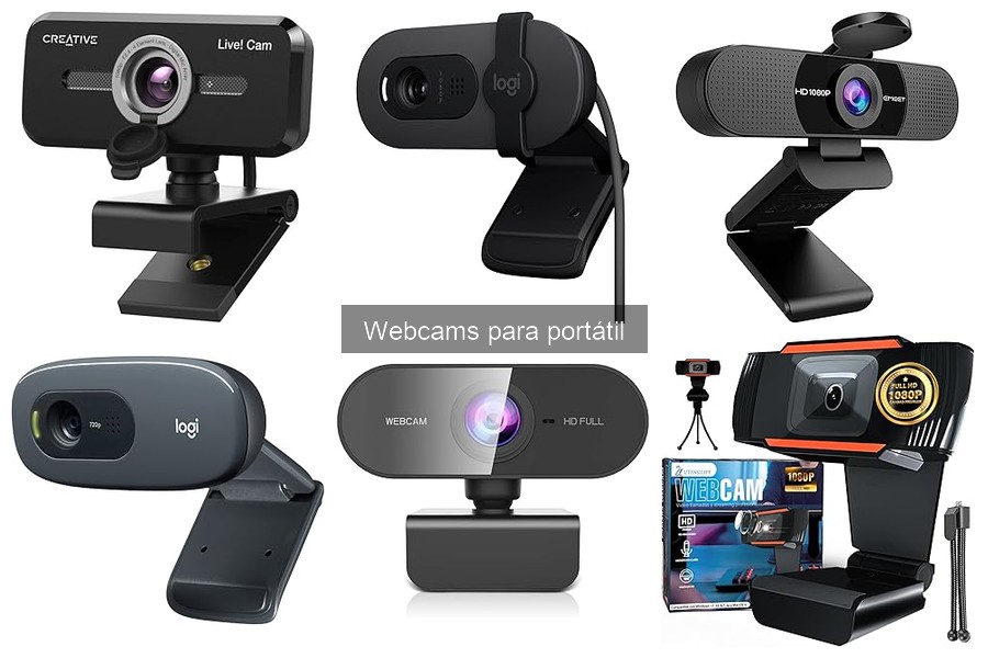 ¿Qué es una webcam para portátil? Características y Funciones