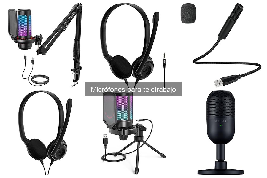 ¿Qué micrófono elegir para teletrabajo? Guía completa