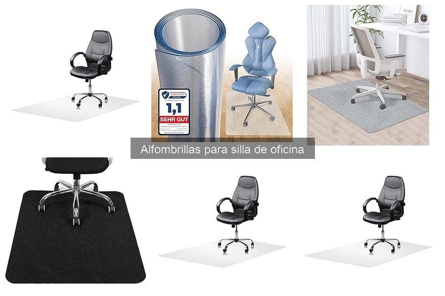 ¿Qué son las alfombrillas para silla de oficina? Beneficios y funciones