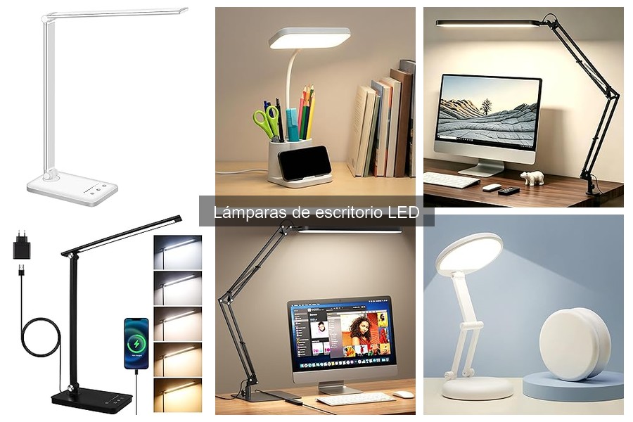 ** ¿Qué son las lámparas de escritorio LED? Descubre sus beneficios
