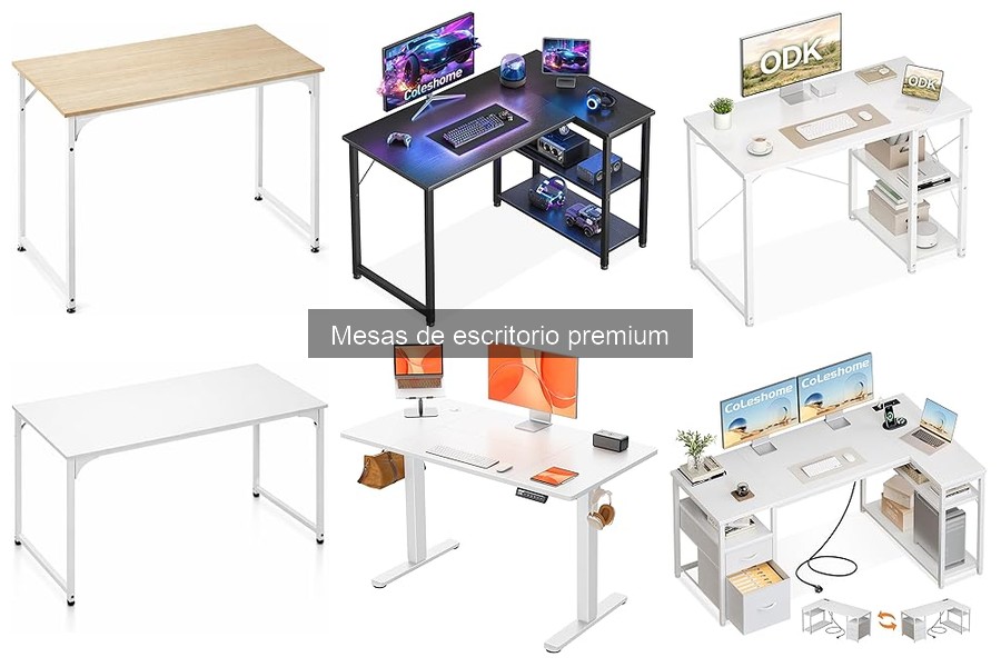 ¿Qué son las mesas de escritorio premium? Características clave
