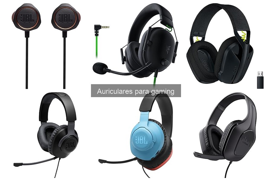 ¿Qué son los auriculares para gaming y sus características?