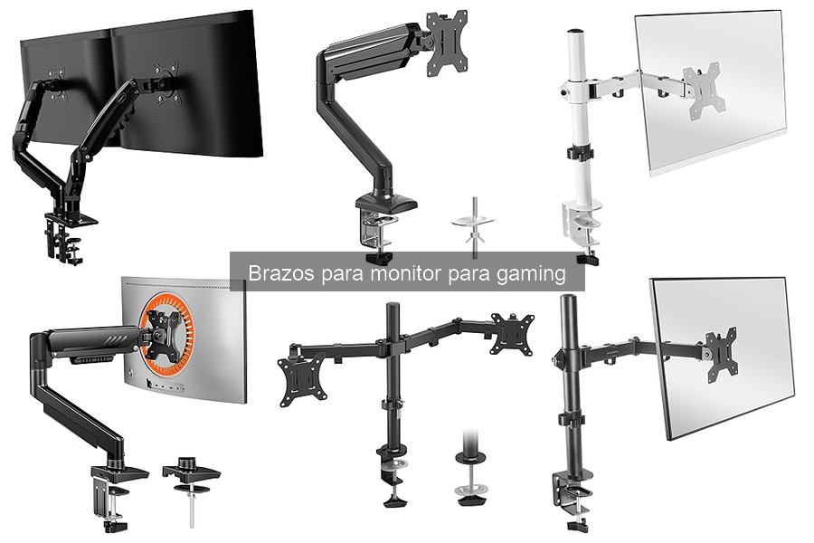¿Qué son los brazos para monitor para gaming? Guía y beneficios