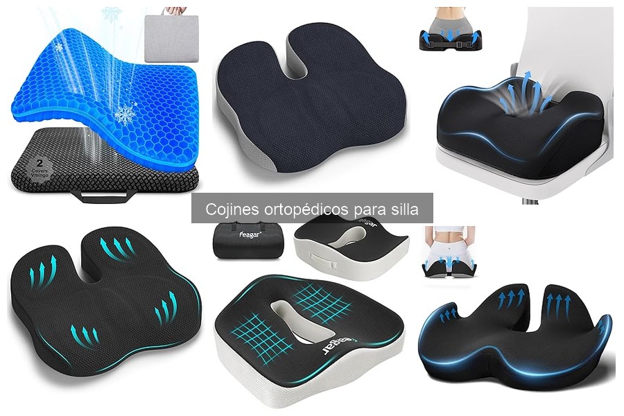 ¿Qué son los cojines ortopédicos para silla? Guía básica