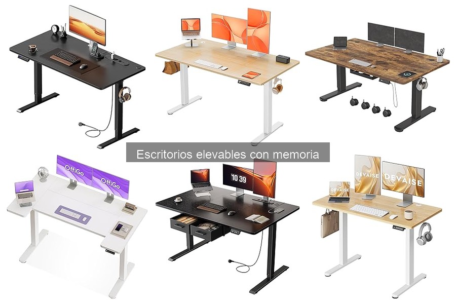 ¿Qué son los escritorios elevables con memoria? Descúbrelo aquí
