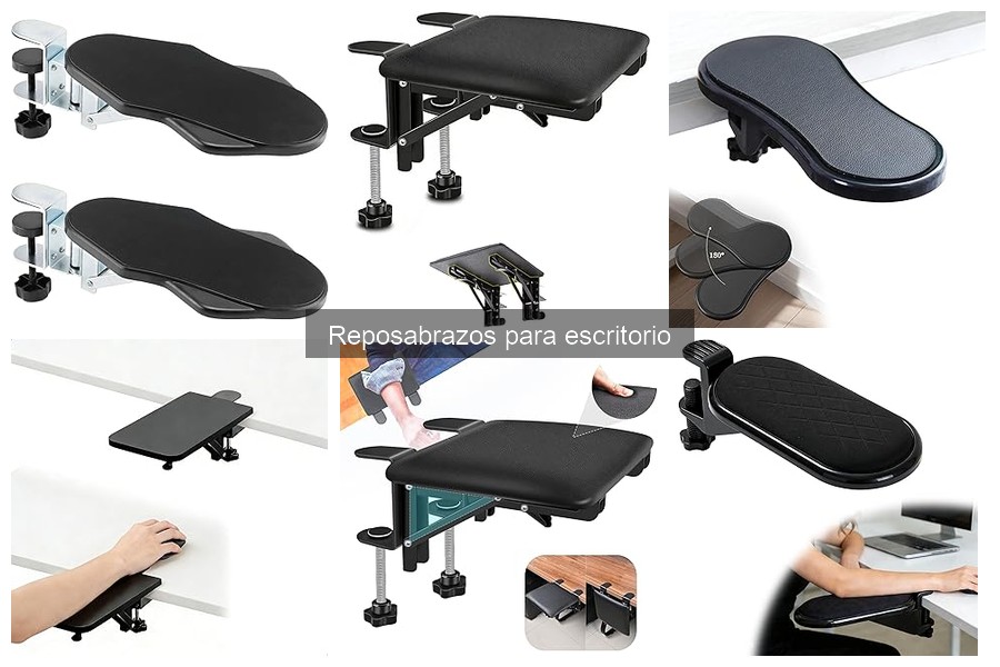 ¿Qué son los reposabrazos para escritorio? Ergonomía y confort