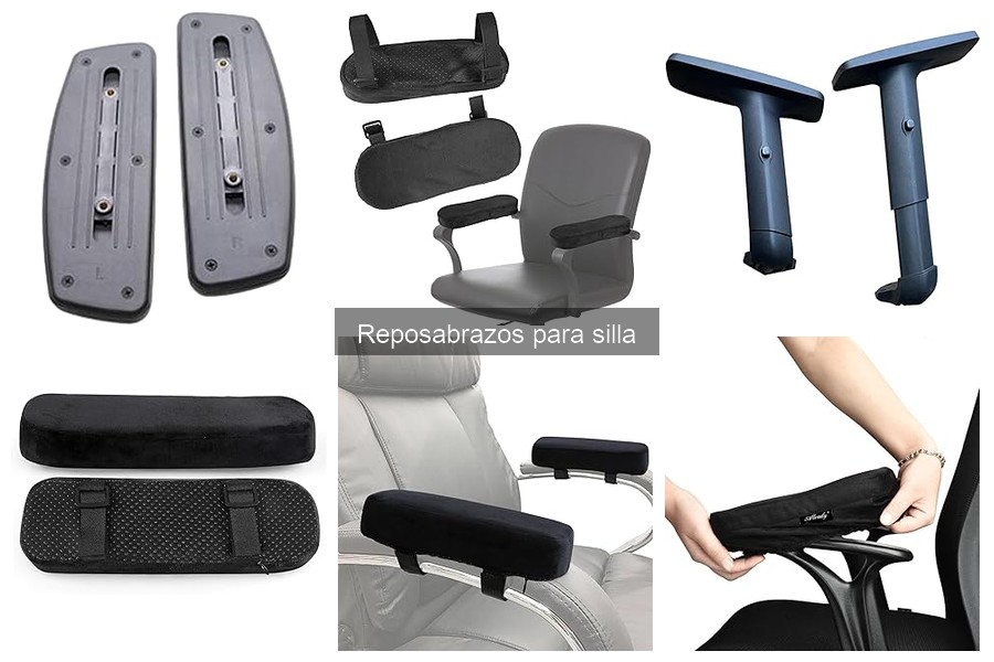 ¿Qué son los reposabrazos para silla? Funciones y beneficios