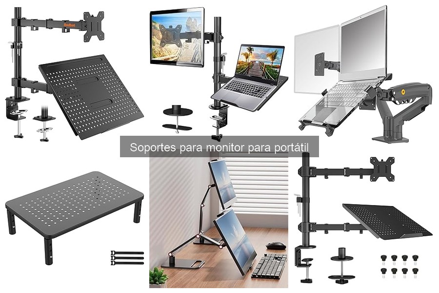 ¿Qué son los soportes para monitor de portátil? Guía rápida