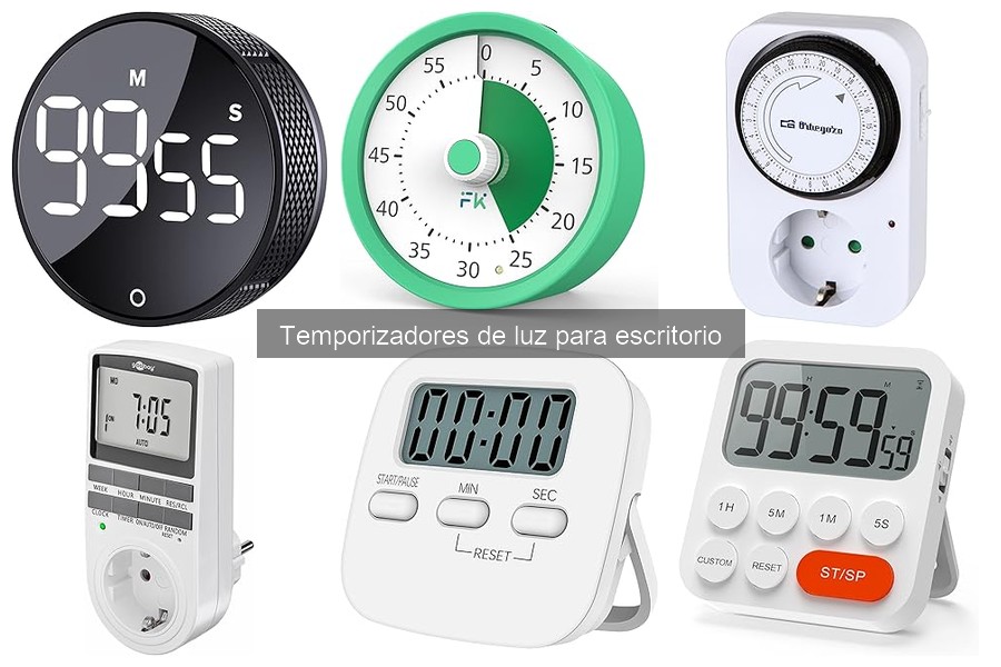 ** ¿Qué son los temporizadores de luz para escritorio? Beneficios y más
