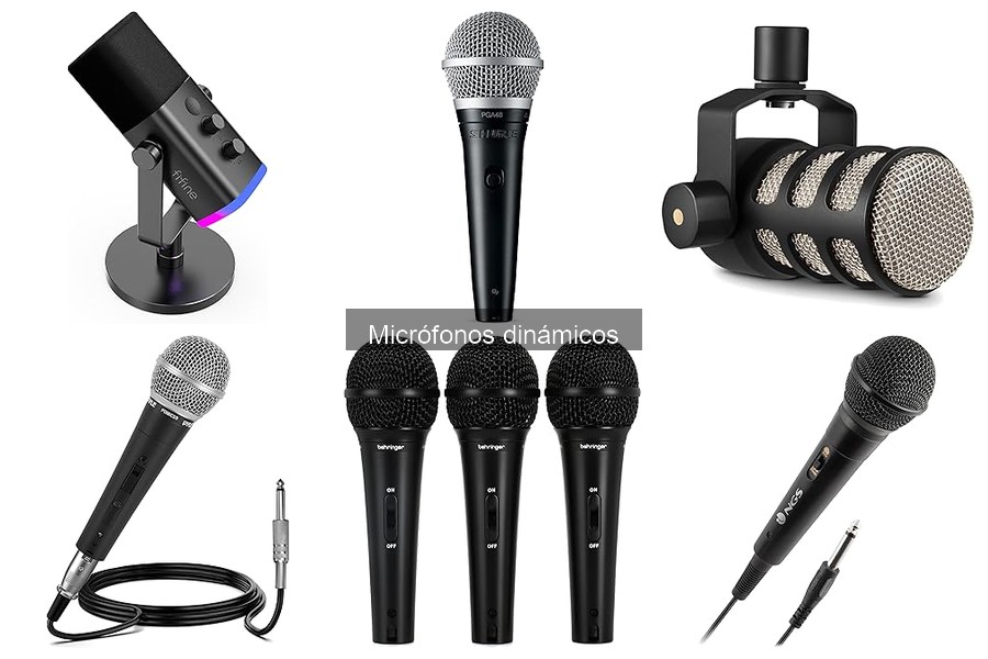 Revisión de los micrófonos dinámicos más vendidos en Amazon