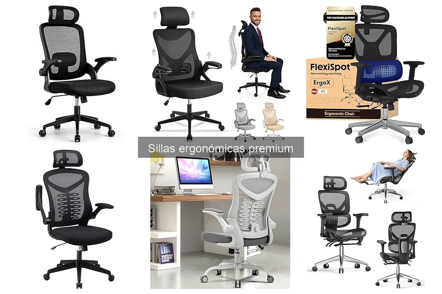 ** Sillas ergonómicas premium: características esenciales para tu comodidad