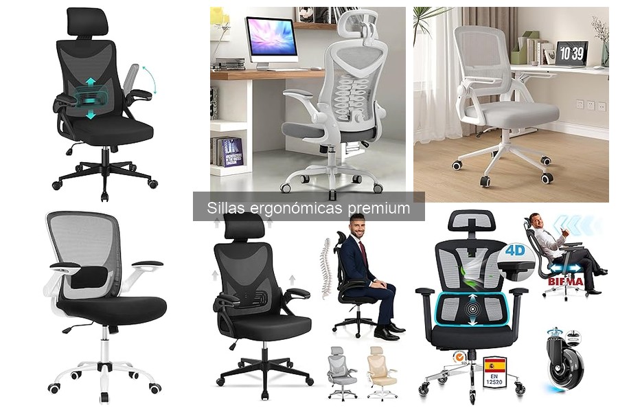 Sillas ergonómicas premium con garantía de satisfacción