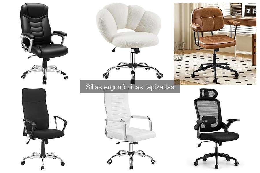 Sillas ergonómicas tapizadas: ¿alivian el dolor de espalda?