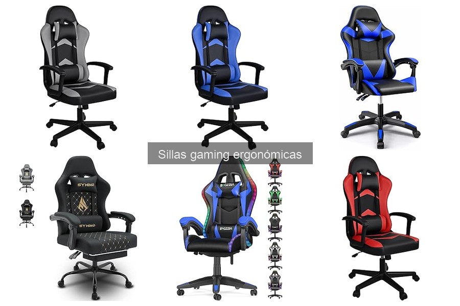 Sillas gaming ergonómicas vs. sillas de oficina tradicionales
