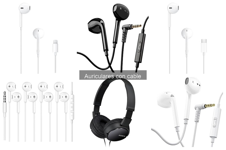 Soluciona problemas comunes con auriculares con cable