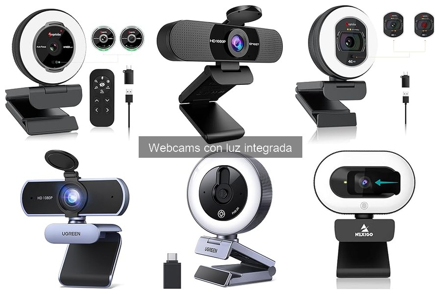 Soluciona problemas comunes de webcams con luz integrada