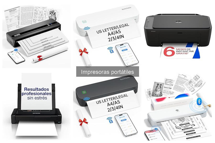 Soluciones para problemas comunes de impresoras portátiles