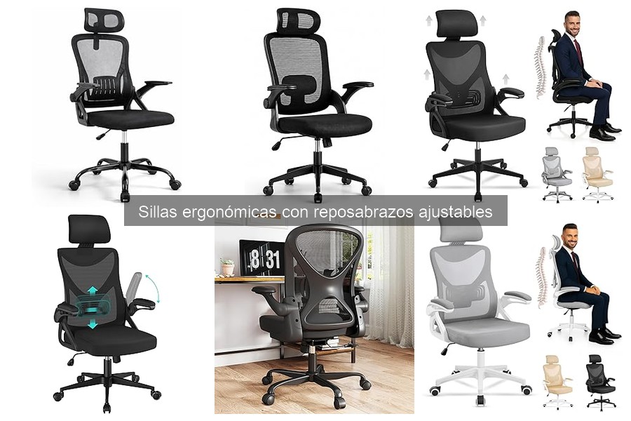 Soluciones para Sillas Ergonómicas No Cómodas con Reposabrazos