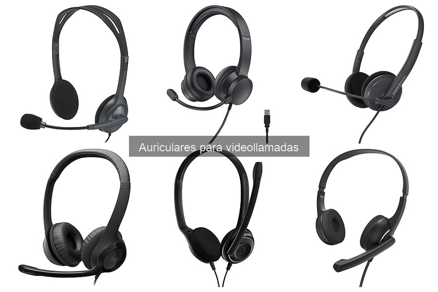 ¿Son necesarios los auriculares con cancelación de ruido para videollamadas?