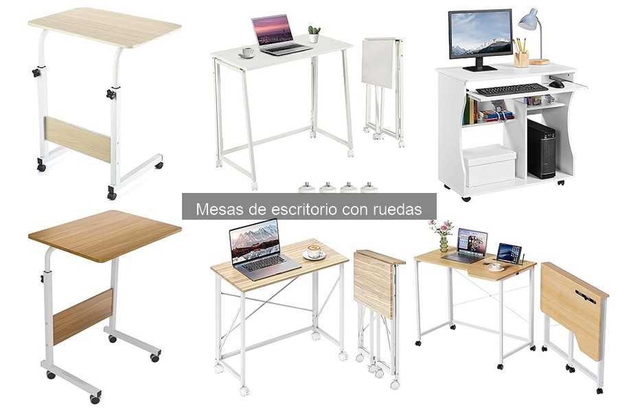 ¿Son seguras las mesas de escritorio con ruedas? Guía completa