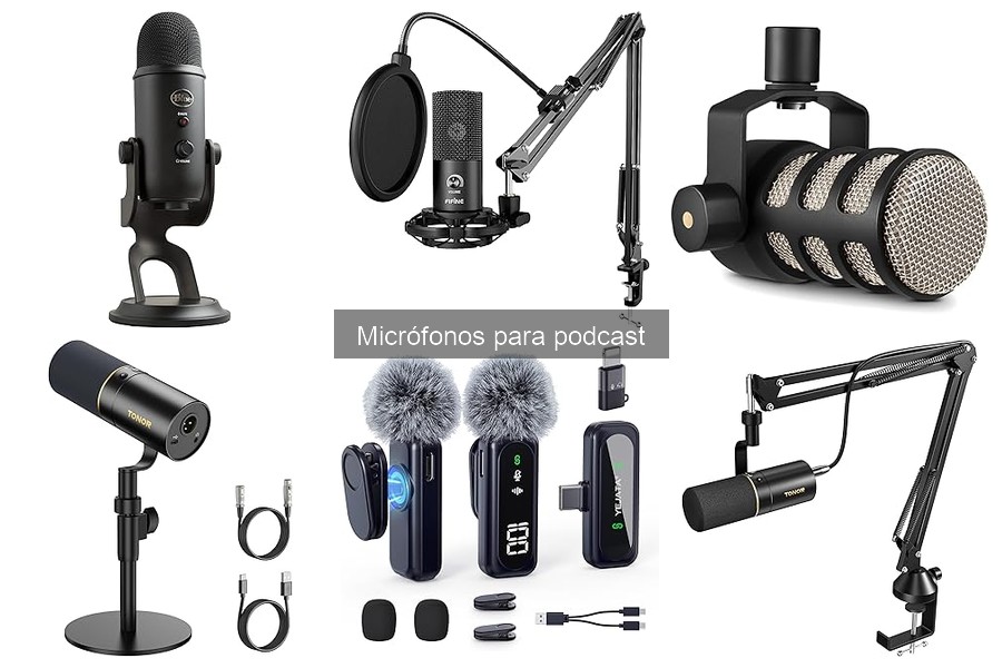 Tendencias en micrófonos para podcast en 2024: lo último