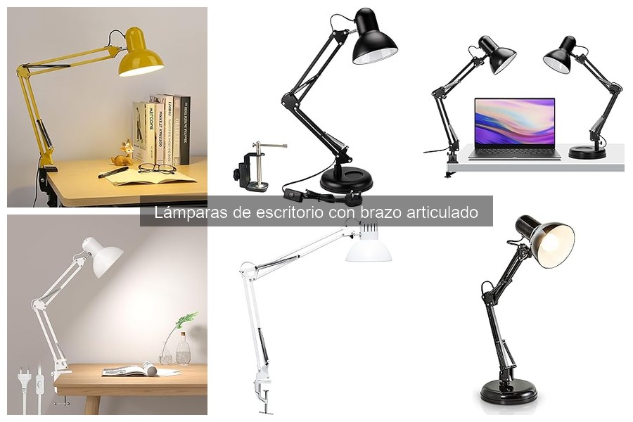 Testimonios sobre lámparas de escritorio con brazo articulado