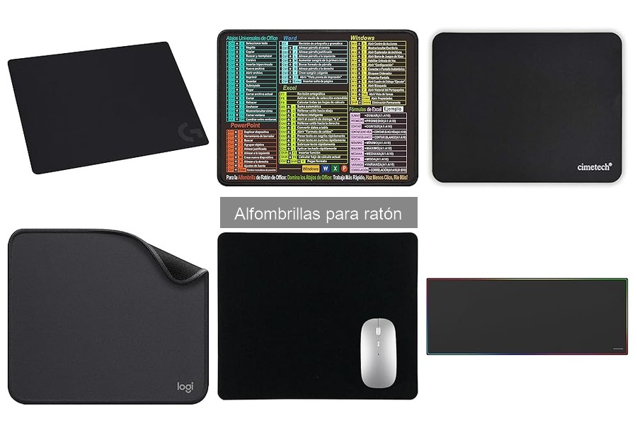 Tipos de alfombrillas para ratón: características y usos