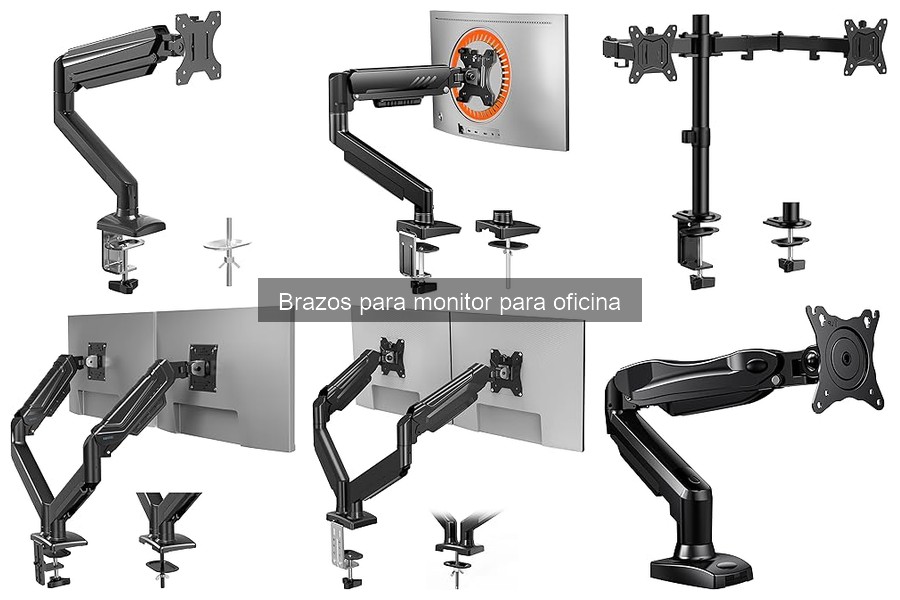 Tipos de brazos para monitor: Encuentra el mejor para ti