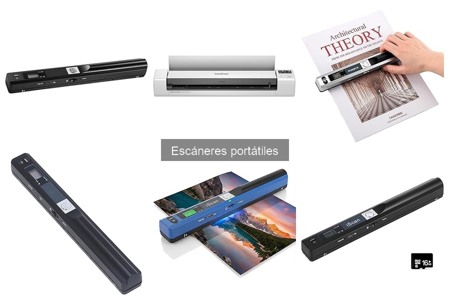 Tipos de escáneres portátiles: características y usos