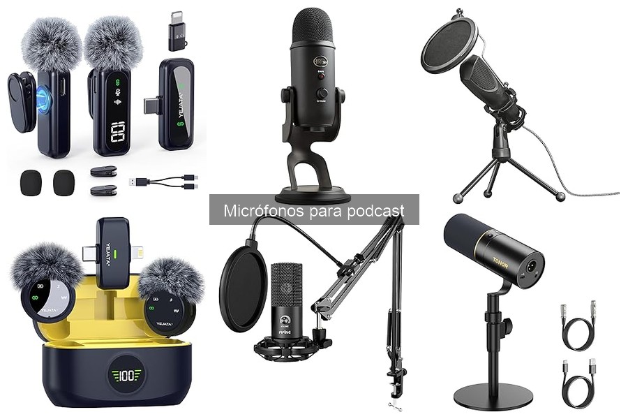 Tipos de micrófonos para podcasting: ¿cuál elegir?