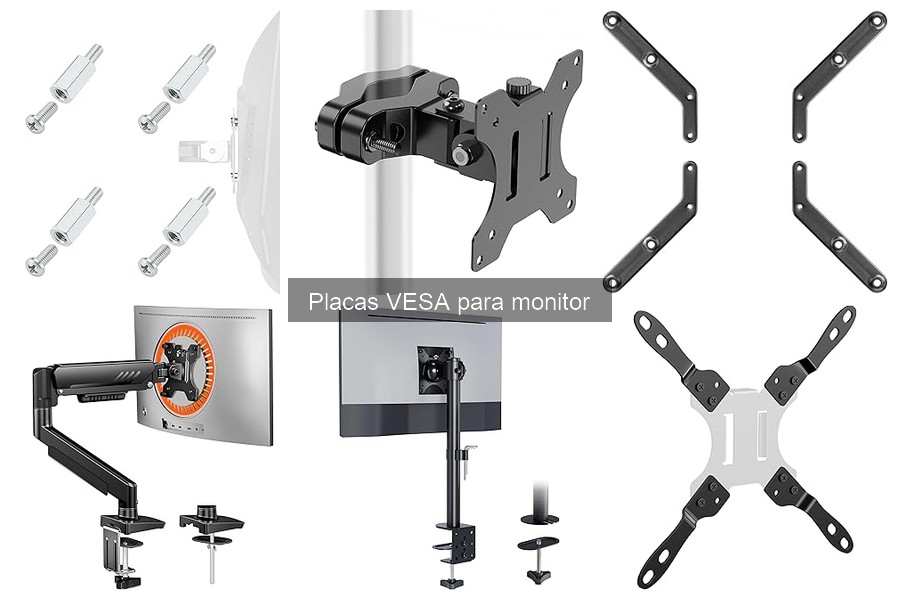 Tipos de placas VESA para monitor: guía completa