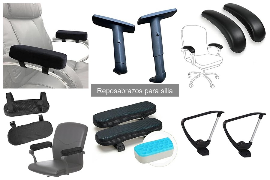 Tipos de reposabrazos para silla: guía completa y recomendaciones