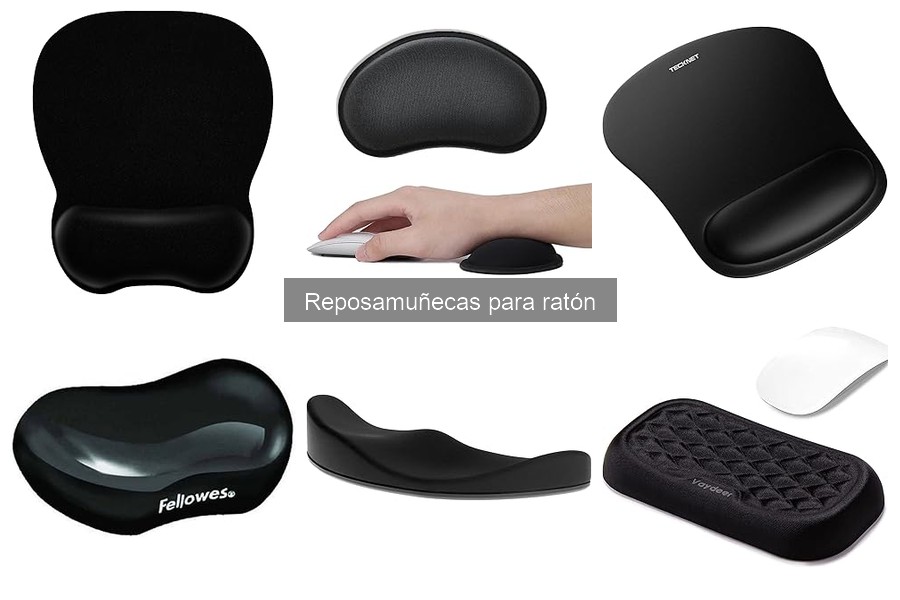 Tipos de Reposamuñecas para Ratón: Encuentra el Mejor