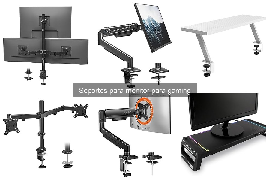 Tipos de Soportes para Monitores Gaming: Ventajas y Desventajas
