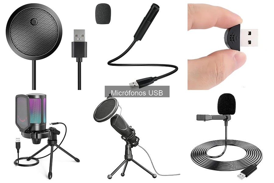 Todo sobre micrófonos USB: características y funciones