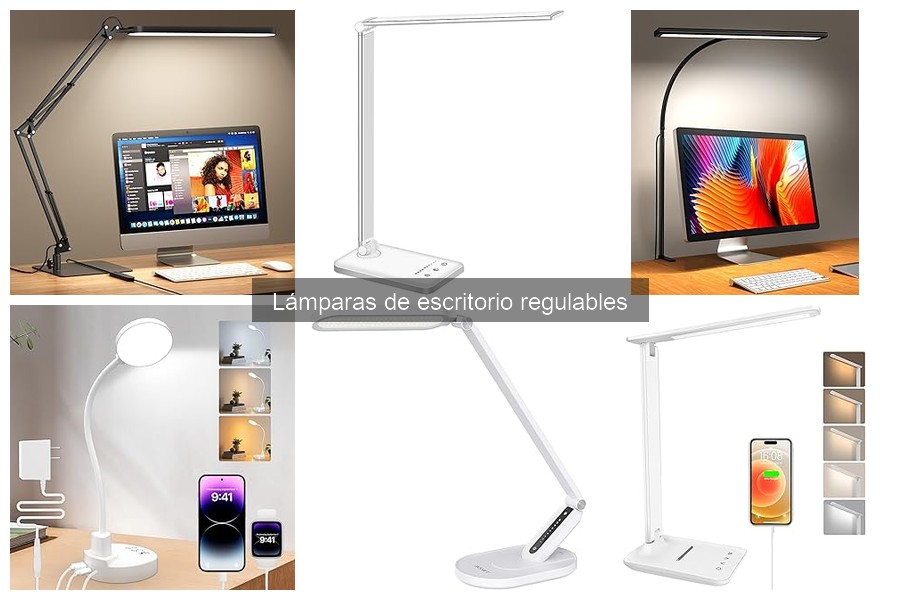 Ventajas de las lámparas de escritorio regulables para tu ergonomía