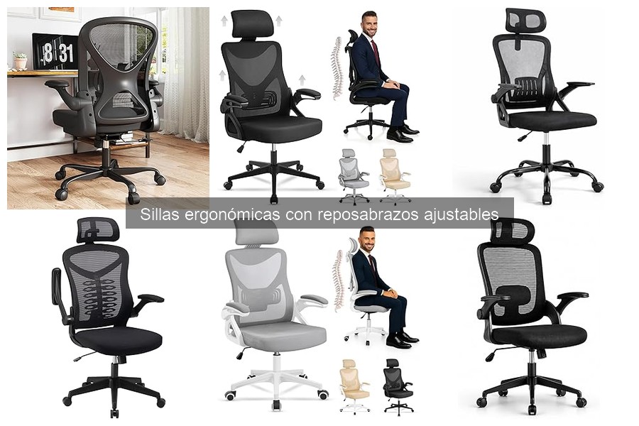 Ventajas de las sillas ergonómicas con reposabrazos ajustables