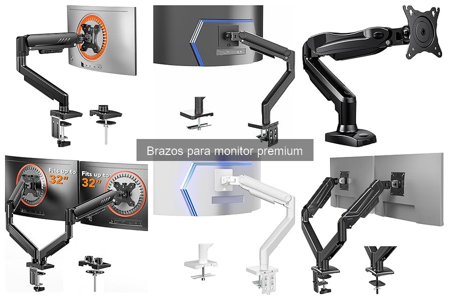 Ventajas de los Brazos para Monitor Premium en tu Oficina