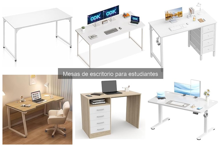 Ventajas de mesas de escritorio ergonómicas para estudiantes