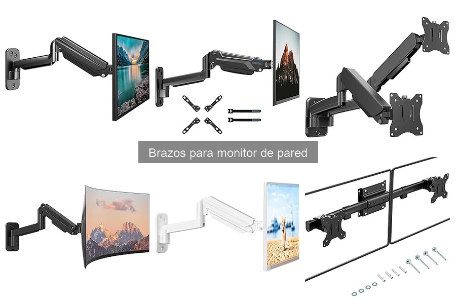 Ventajas de un Brazo para Monitor de Pared en tu Oficina