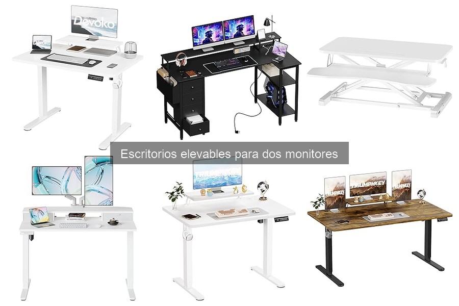 Ventajas de un Escritorio Elevable para Dos Monitores