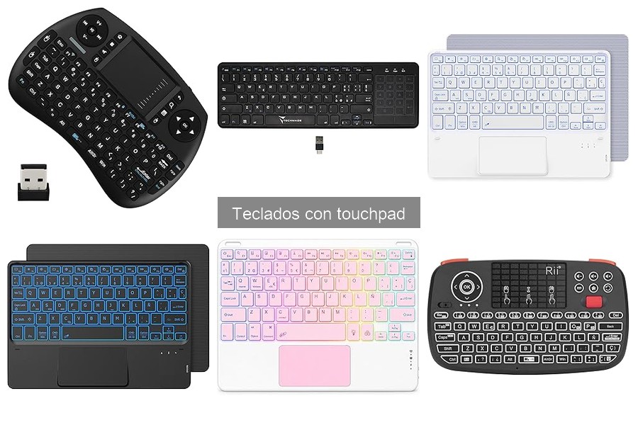 Ventajas de un teclado con touchpad para oficina en casa