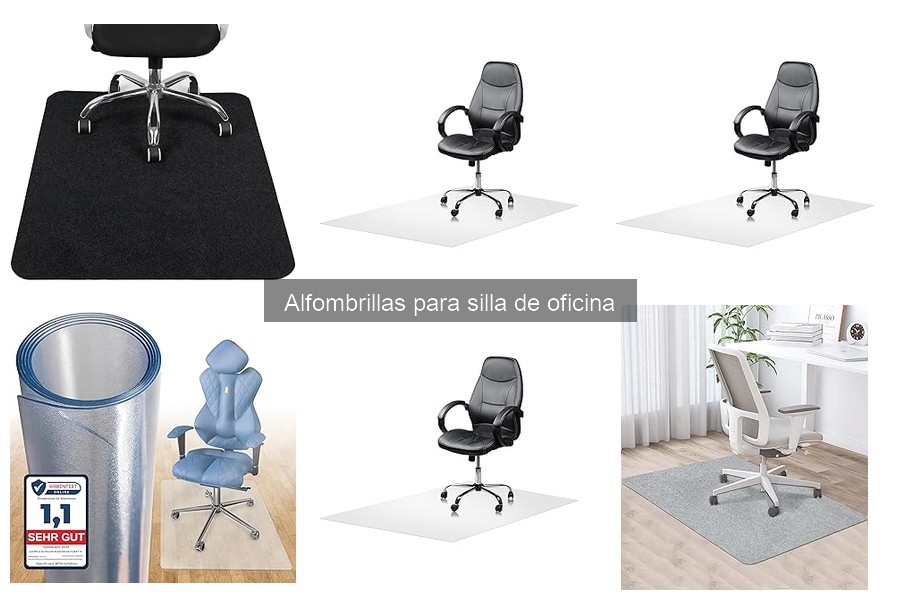 Ventajas de usar alfombrillas para silla de oficina